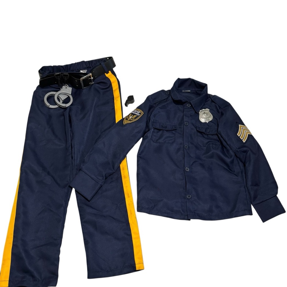 Spirit child’s police officer uniform size M 8
